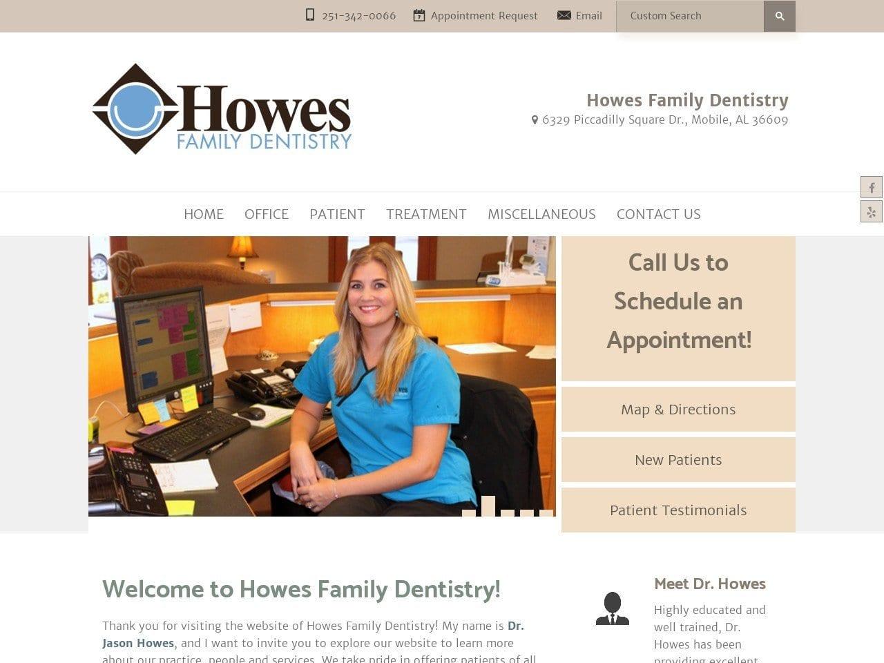 Howes Family Dentistry screenshot