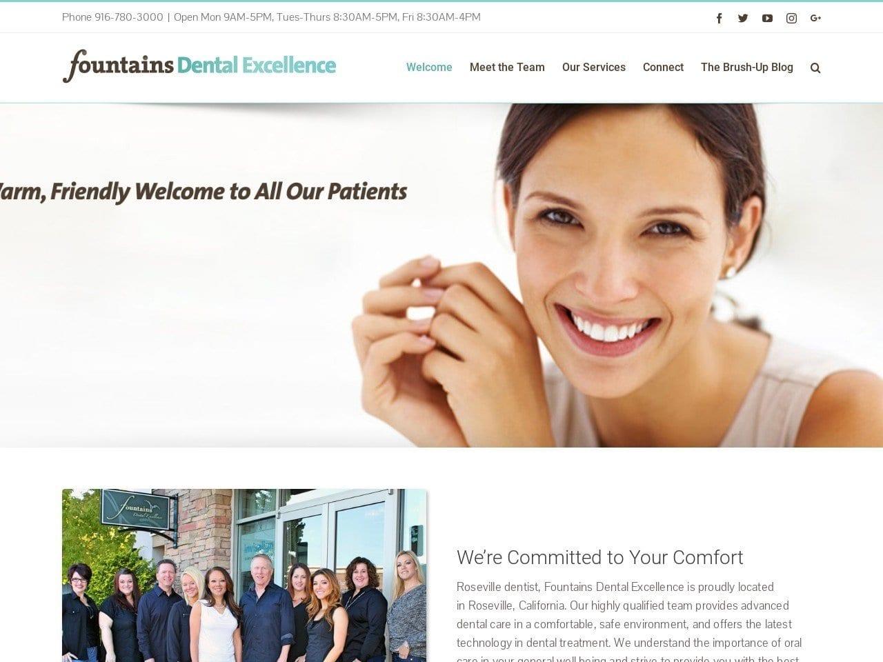 Fountains Dental Excellence screenshot