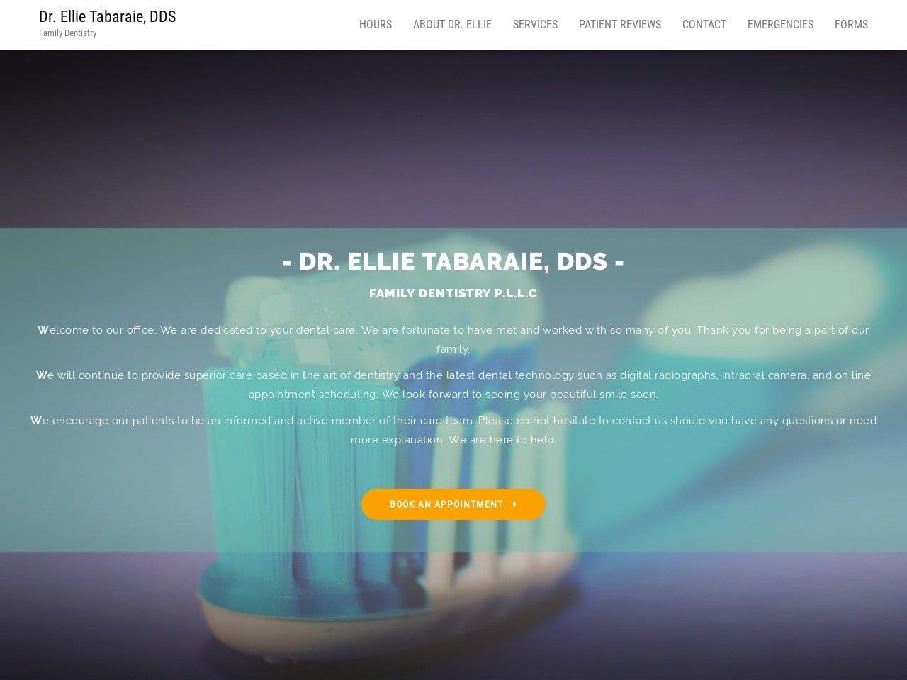 Dr. Ellie Tabaraie, DDS screenshot