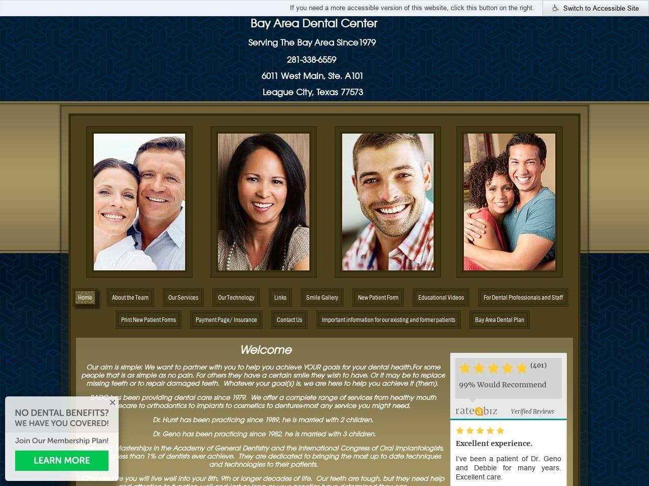 Dr. Eric M. Hurst Sr DDS screenshot