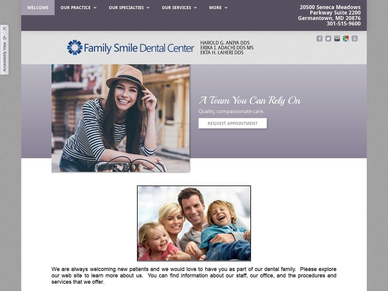 Family Smile Dental Center screenshot