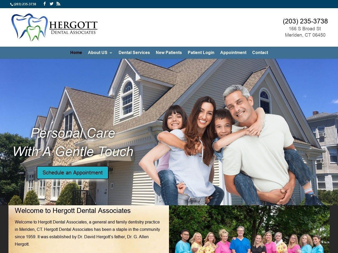 Hergott Dental Associates screenshot