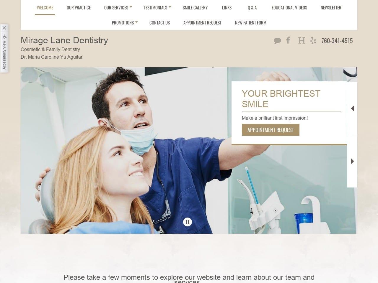 Mirage Lane Dentistry screenshot
