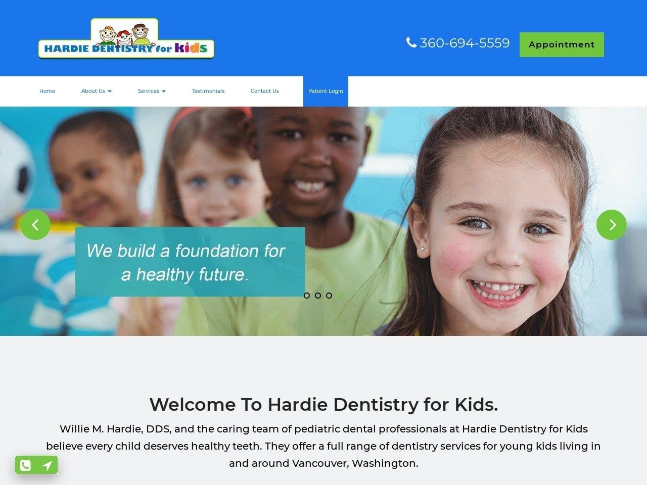 Willie M. Hardie DDS PC screenshot