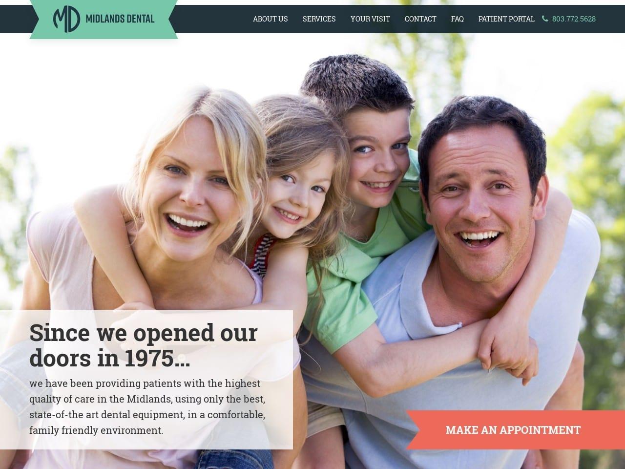 Midlands Dental screenshot