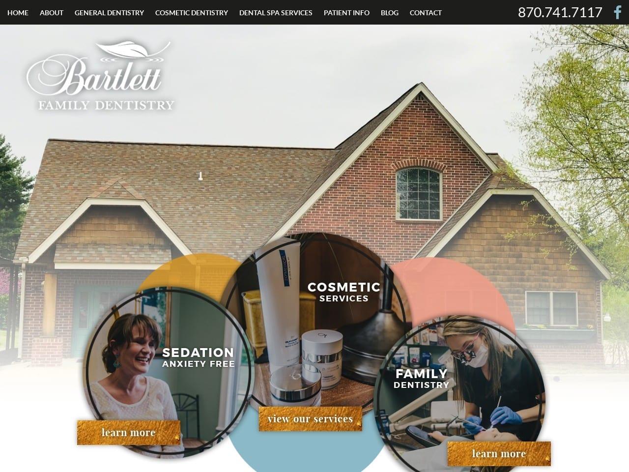 Bartlett Family Dentistry screenshot