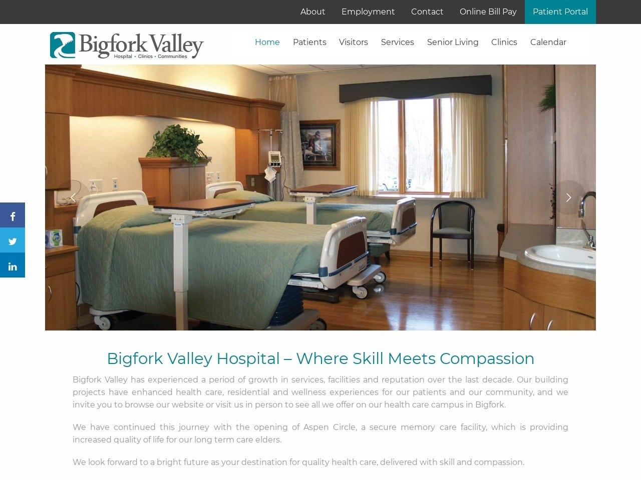 Bigfork Valley Hospital screenshot