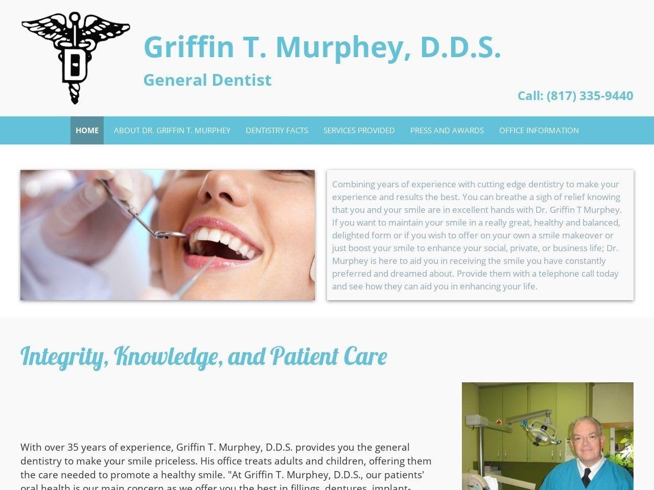 Murphey Griffin T DDS screenshot