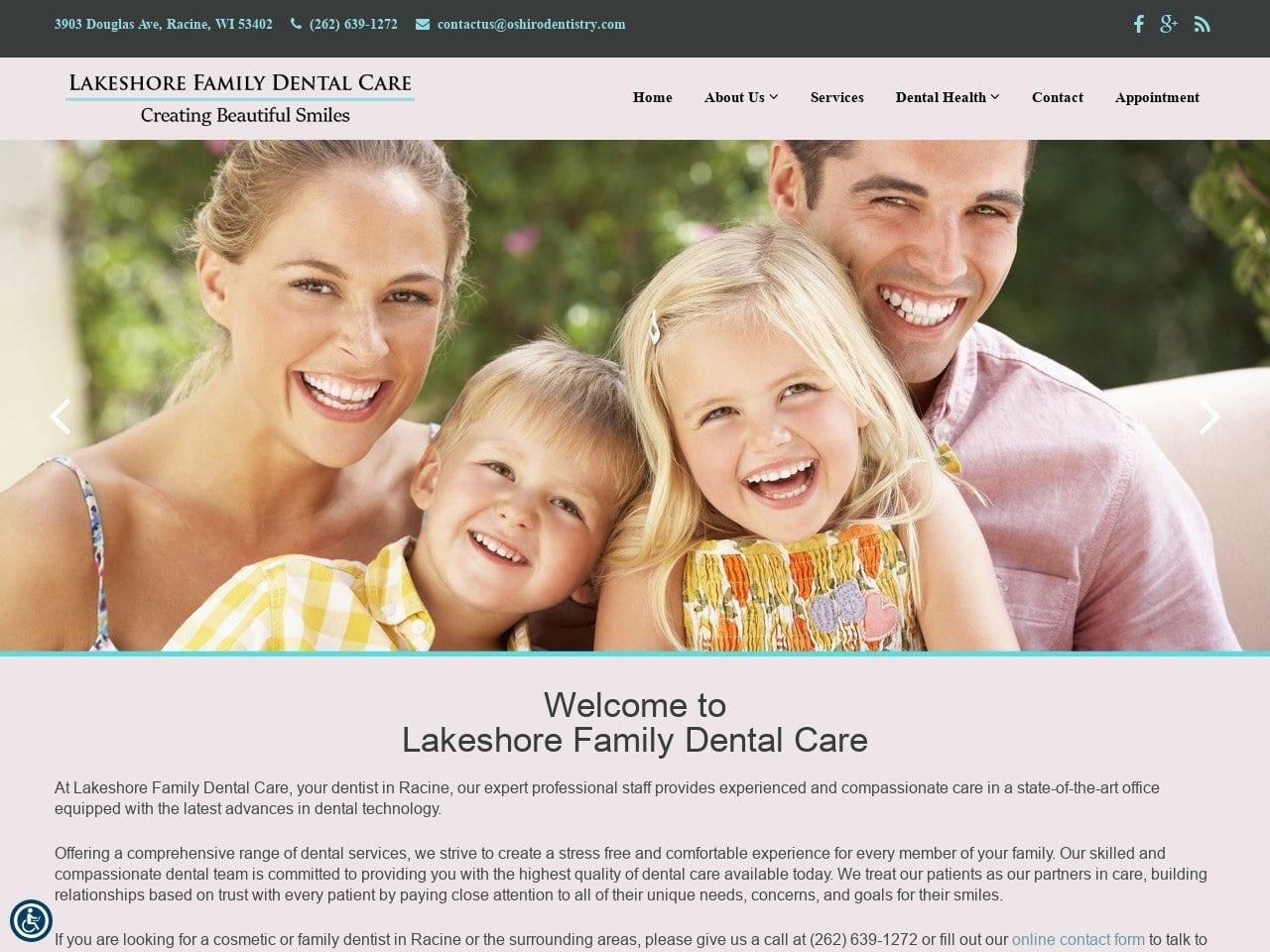 Lakeshore Family Dental Care screenshot