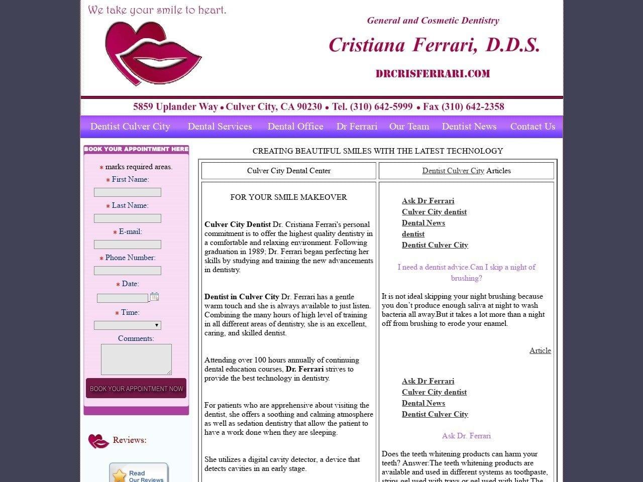 Cristiana Ferrari DDS screenshot