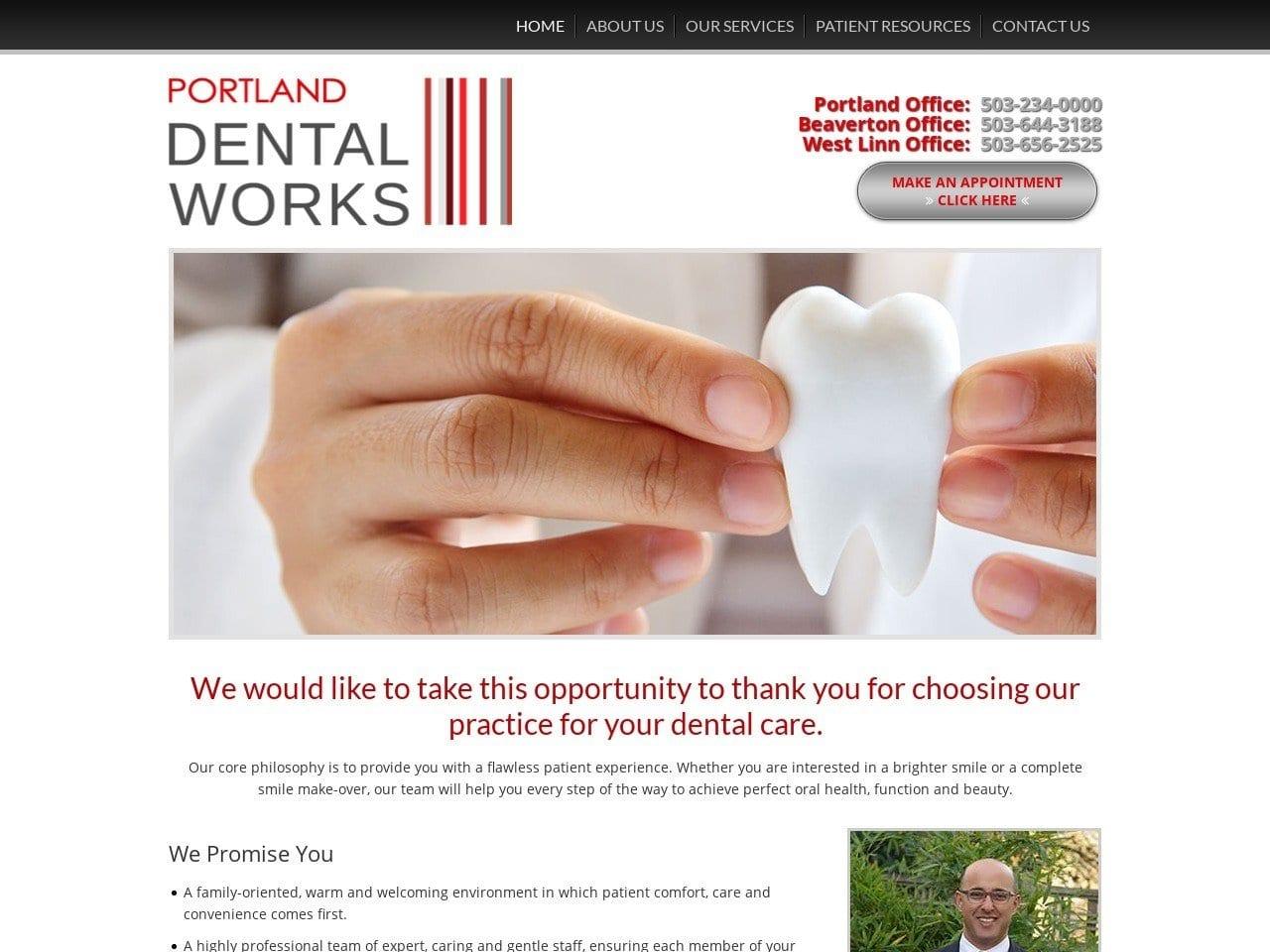 Beaverton Dental Works screenshot