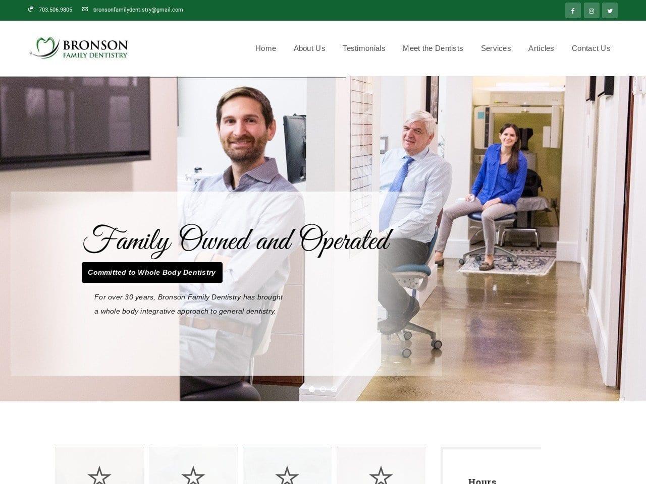 Bronson Family Dentistry screenshot