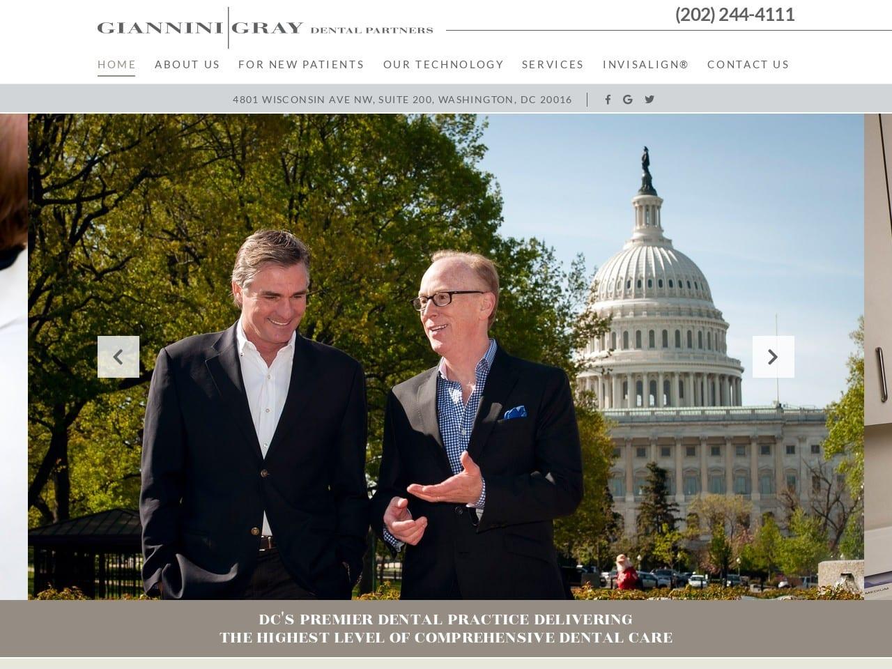Giannini Gray Dental Partners, PC screenshot