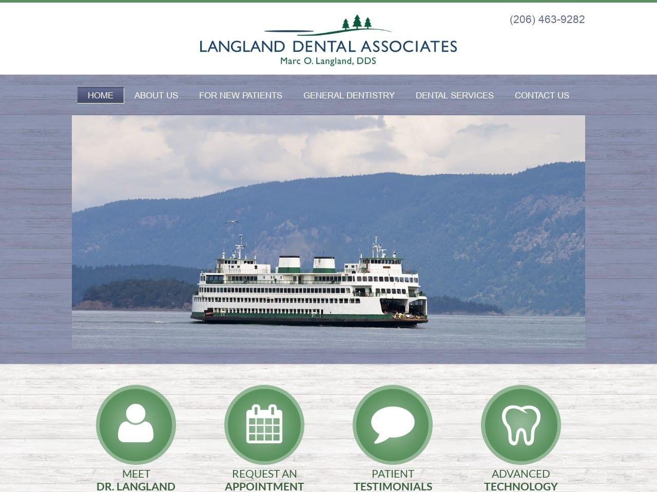 Marc O. Langland DDS screenshot