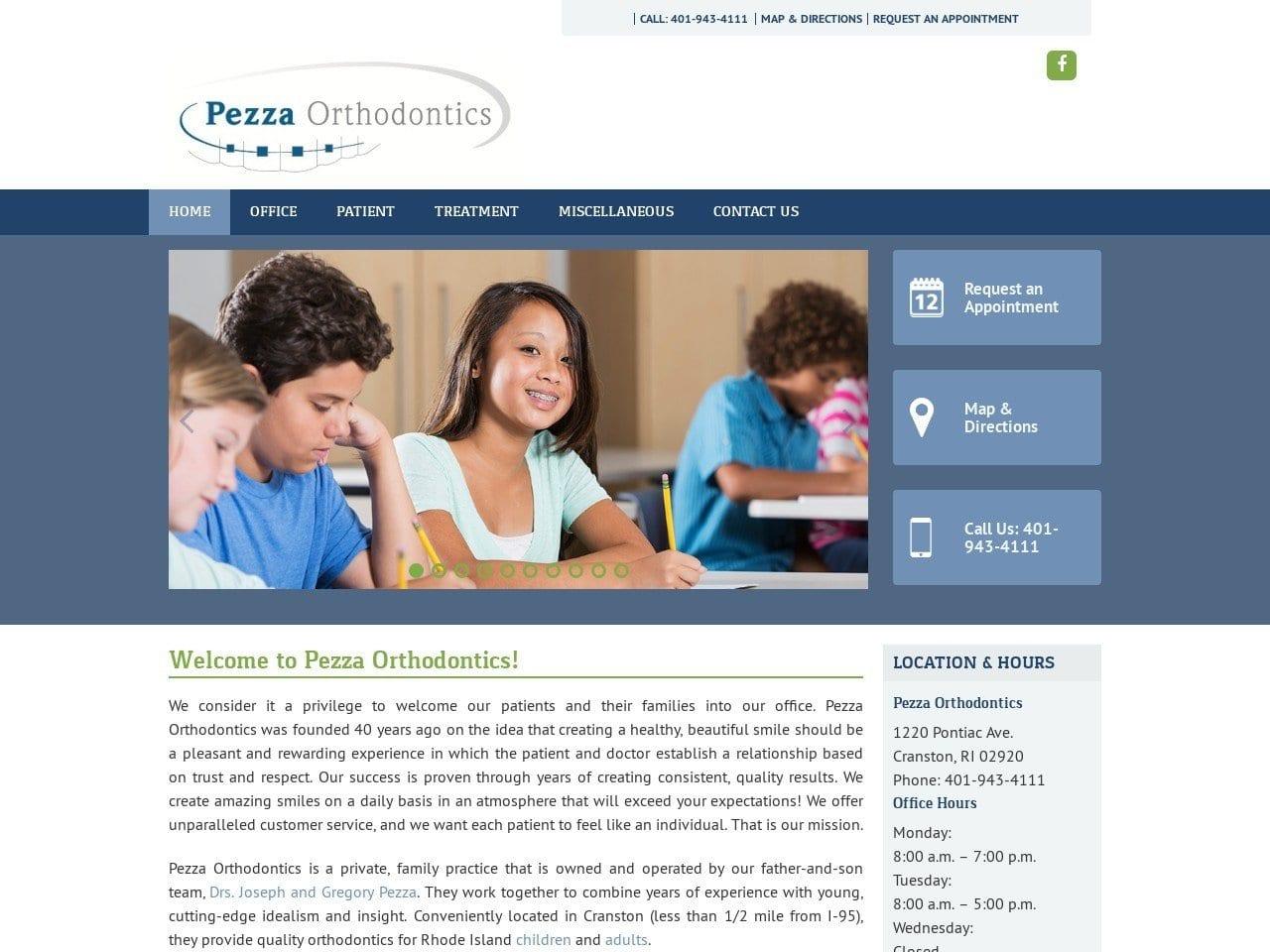 Pezza Orthodontics screenshot