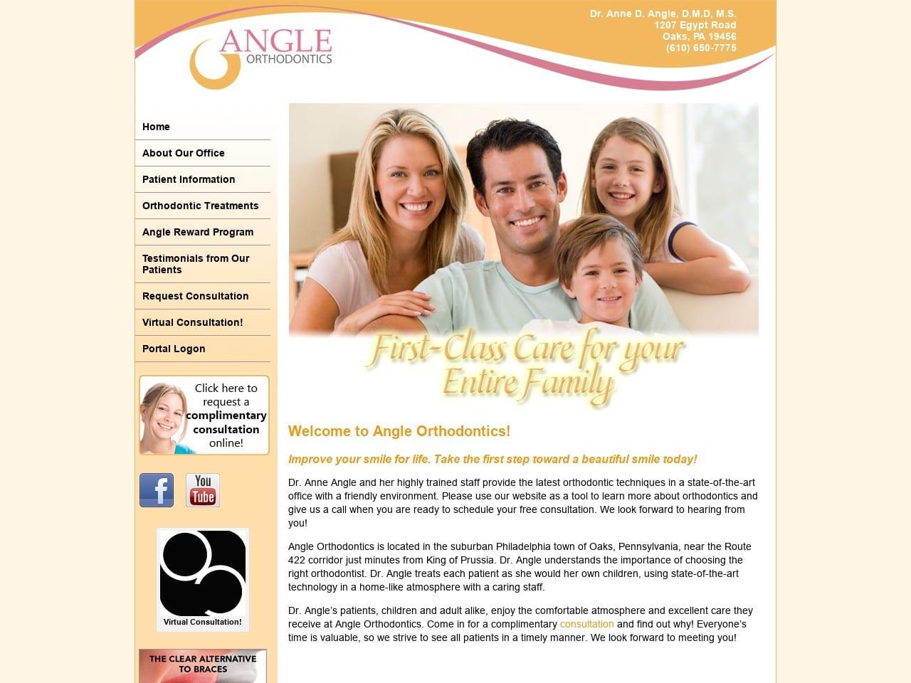 Angle Orthodontics screenshot