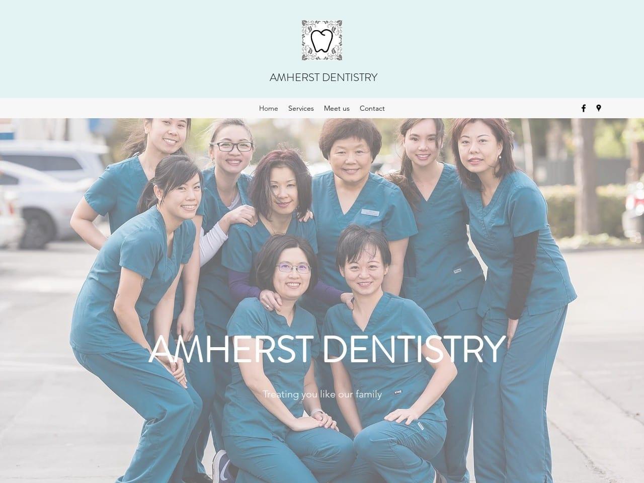 Amherst Dentistry screenshot