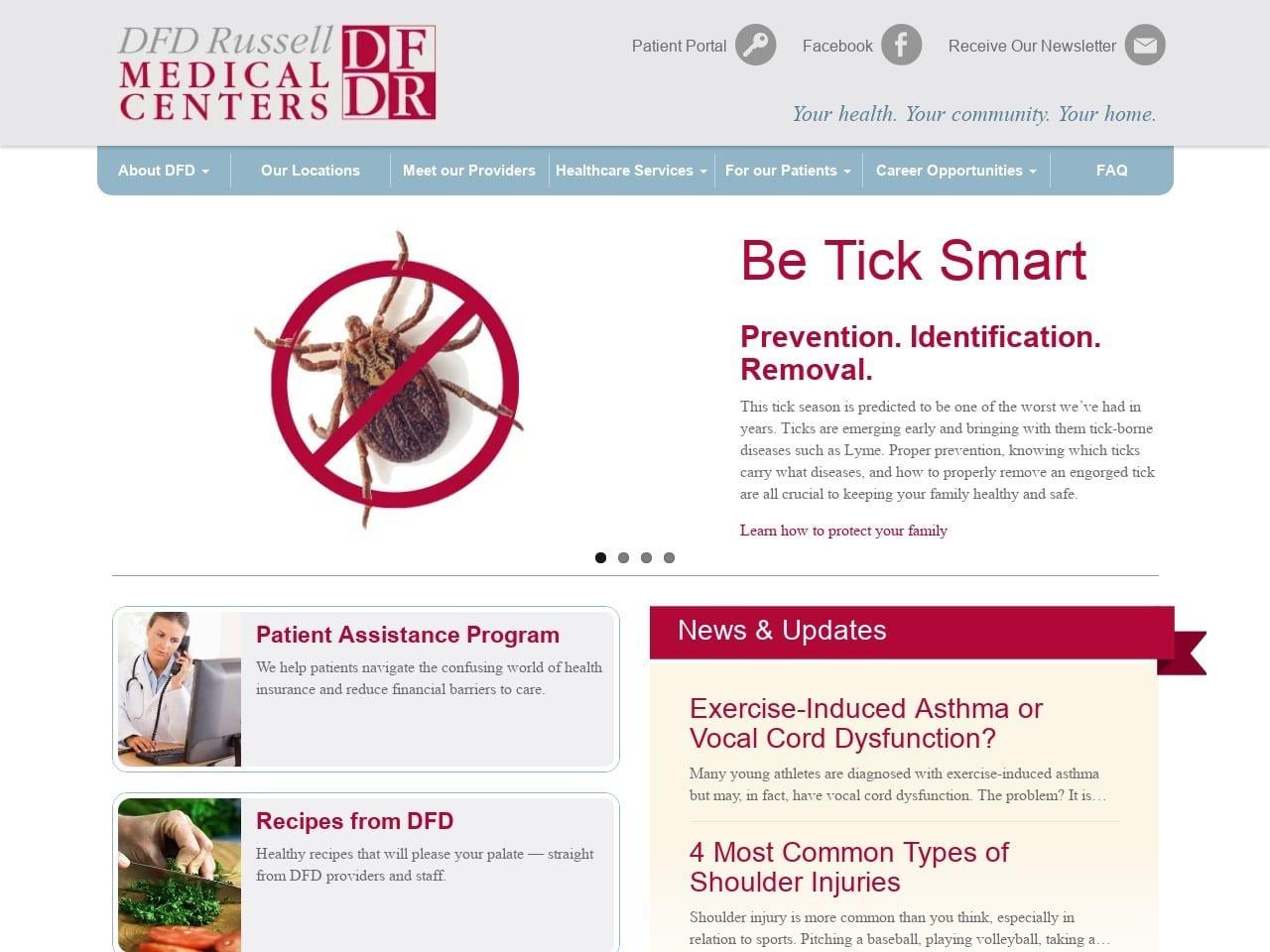 DFD Russell Medical Center screenshot