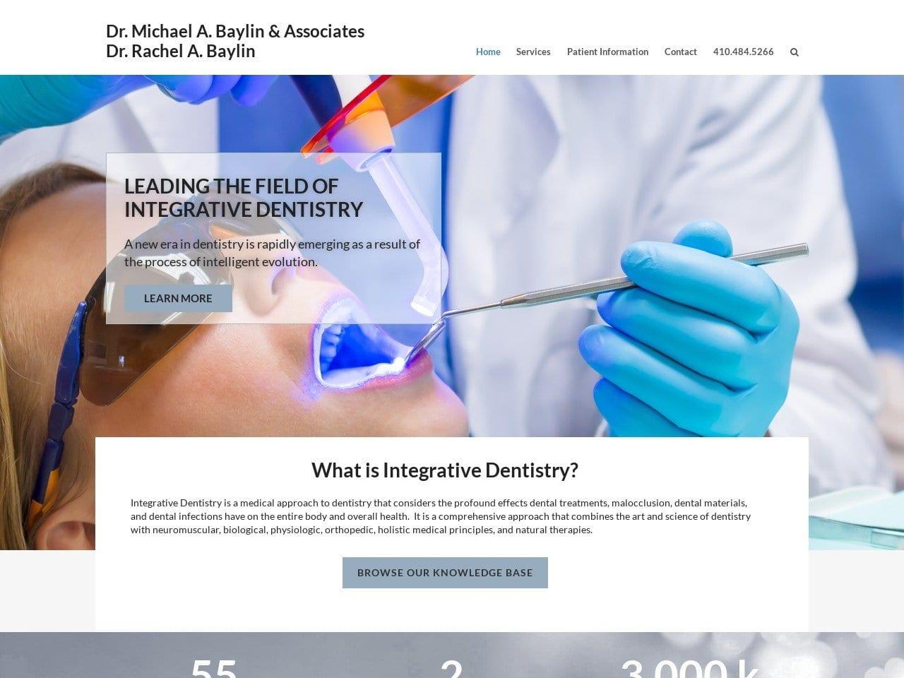 Dr. Michael A. Baylin & Associates screenshot