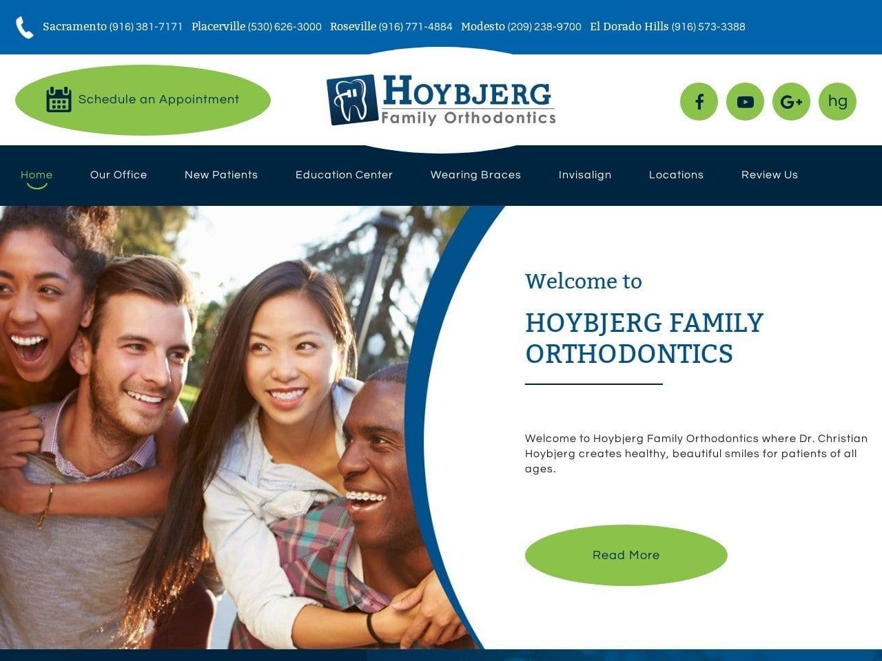 Hoybjerg Family Orthodontics screenshot