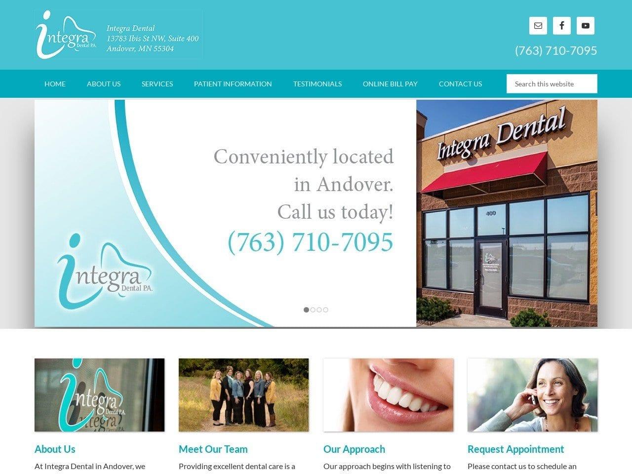 Integra Dental screenshot