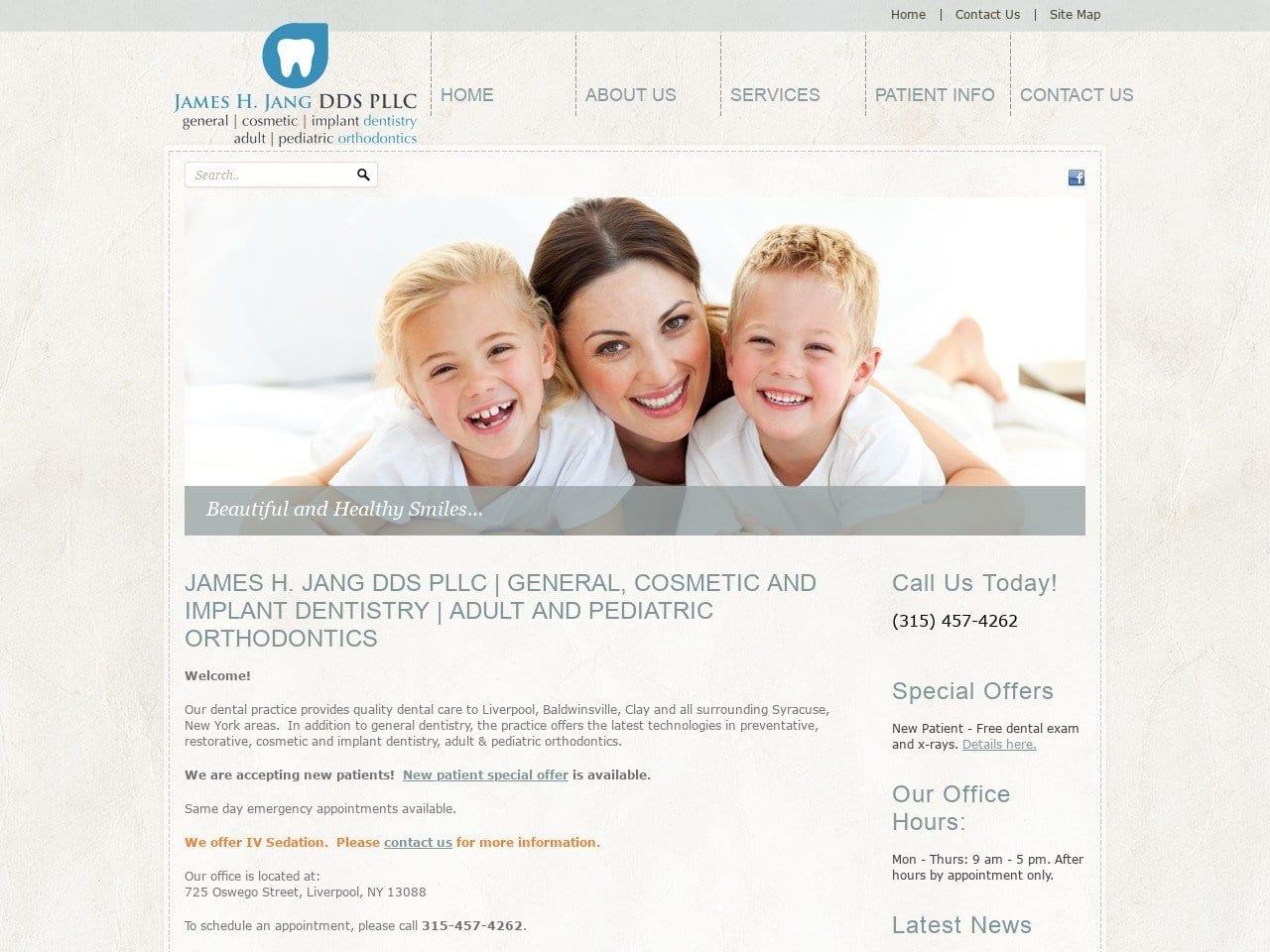 James H. Jang DDS PLLC screenshot