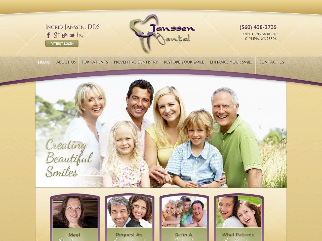 Janssen Dental screenshot