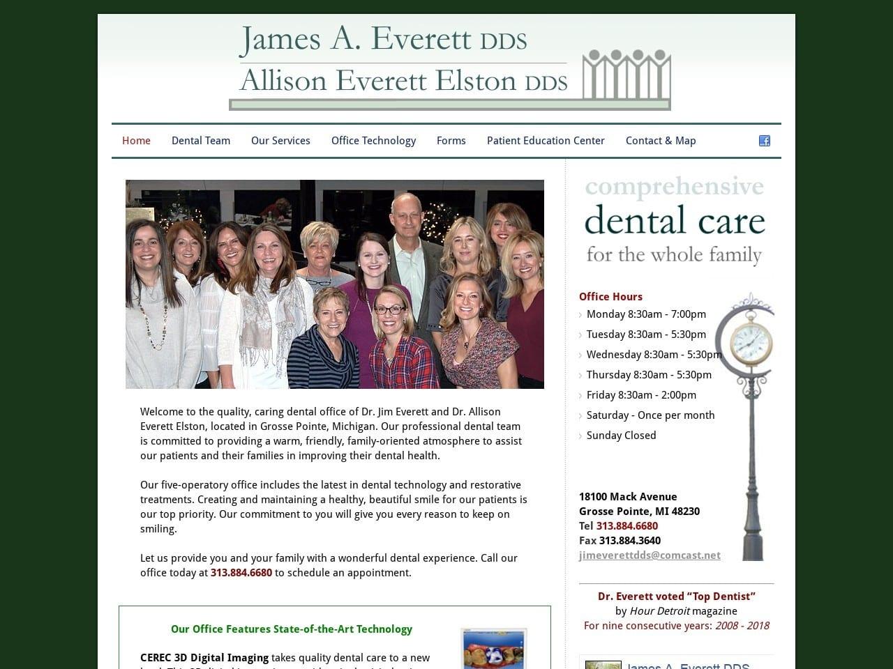 James A. Everett DDS screenshot