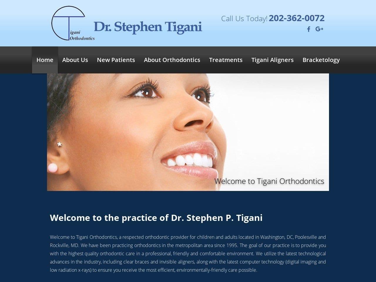 Tigani Stephen P DDS screenshot