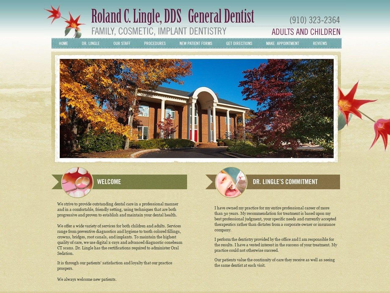 Lingle Dental screenshot