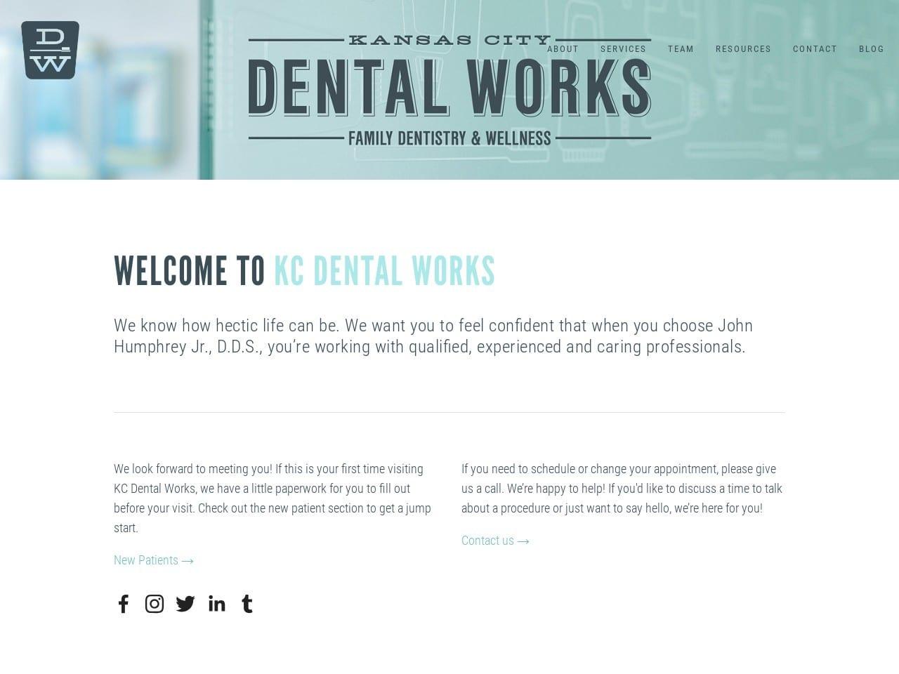 Kansas City Dental Works screenshot