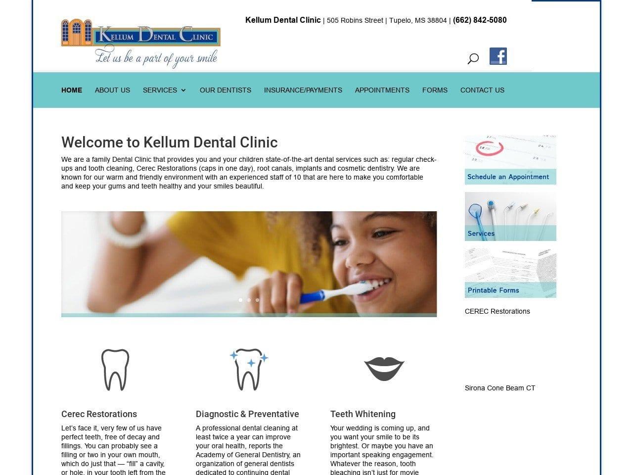 Kellum Dental Clinic screenshot