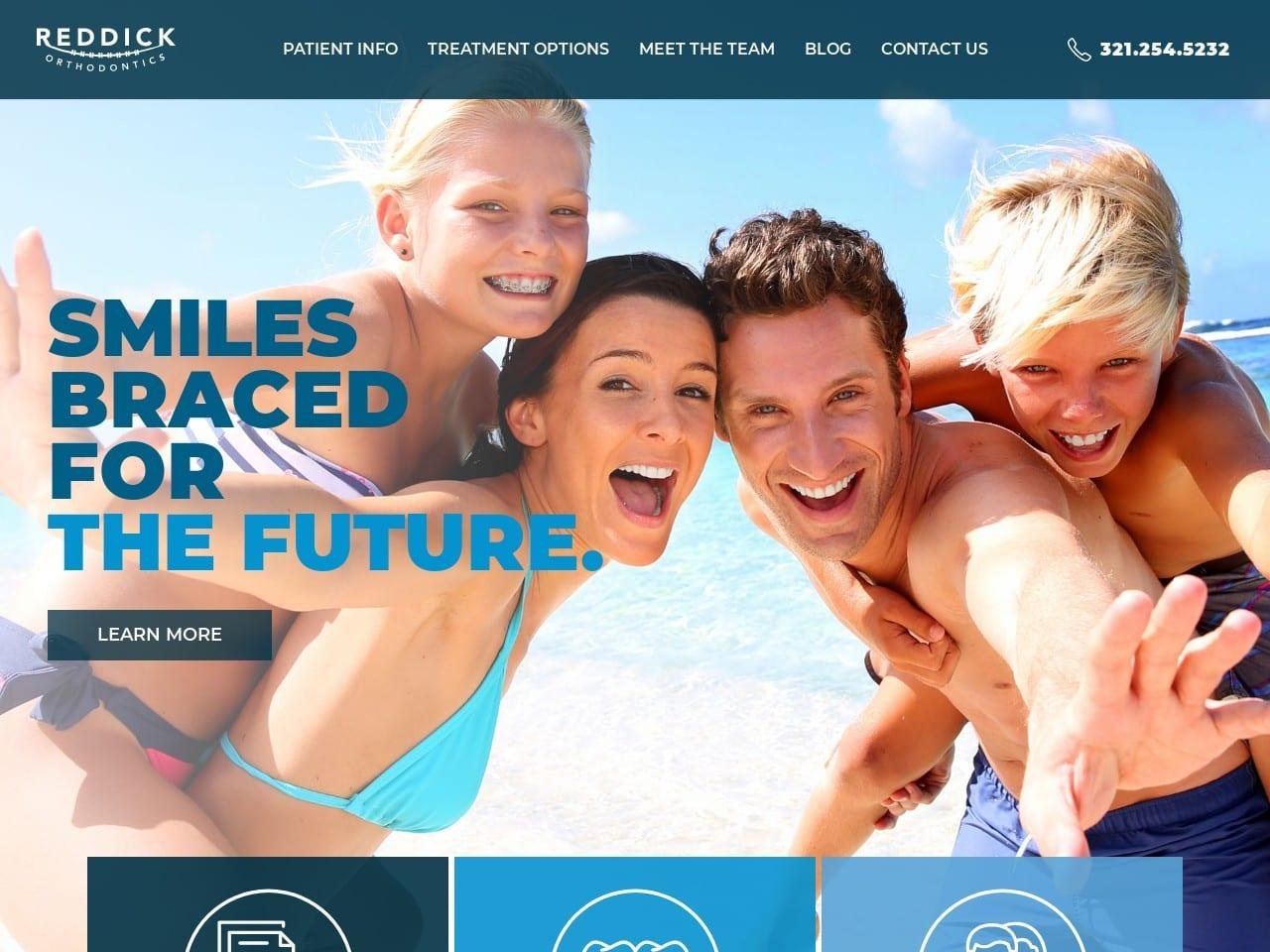 Stewart Reddick Orthodontics screenshot