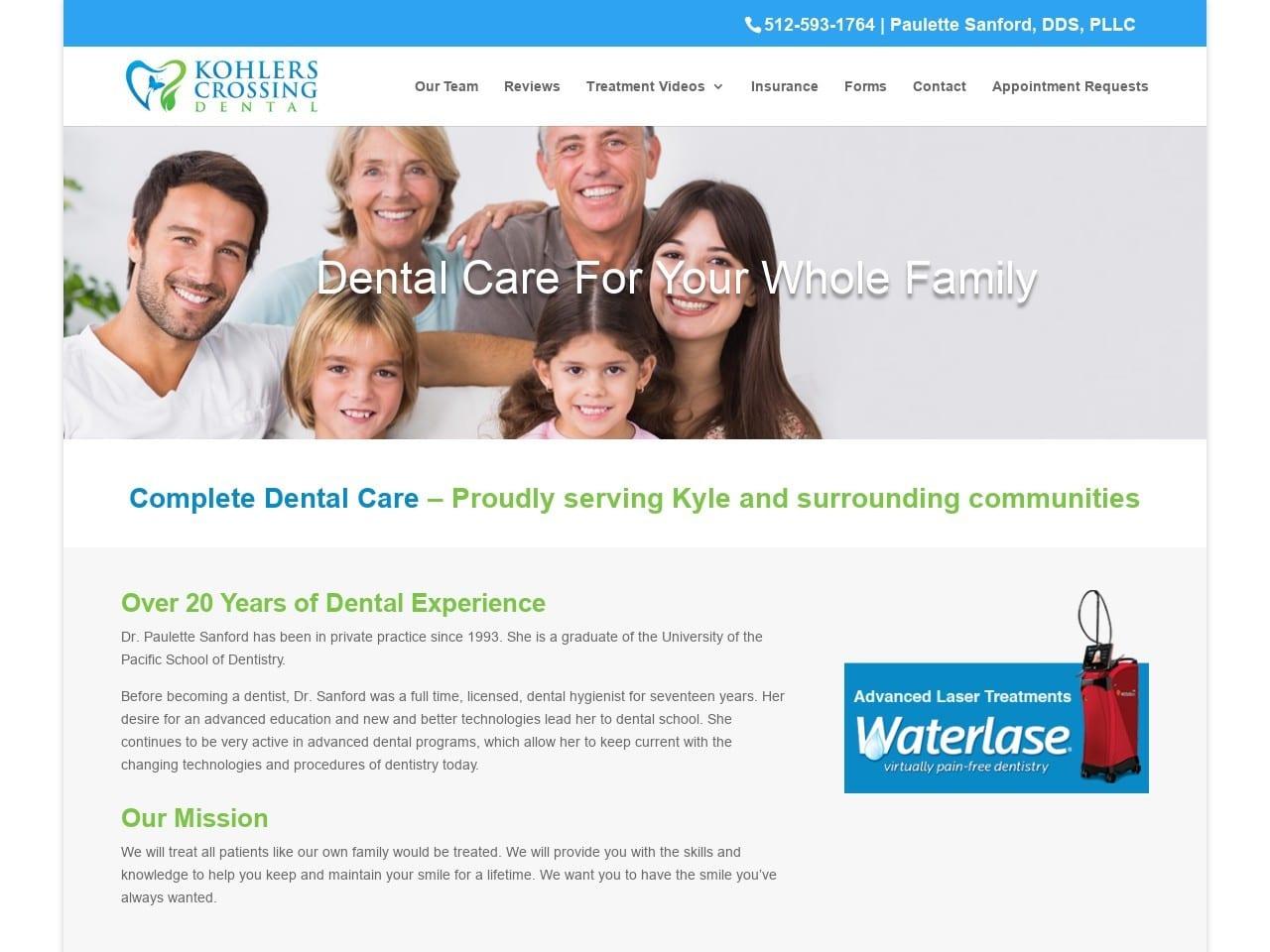 Kohlers Crossing Dental screenshot