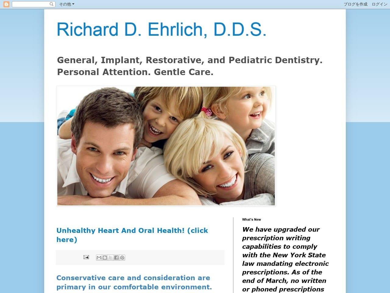 Ehrlich Richard D DDS screenshot