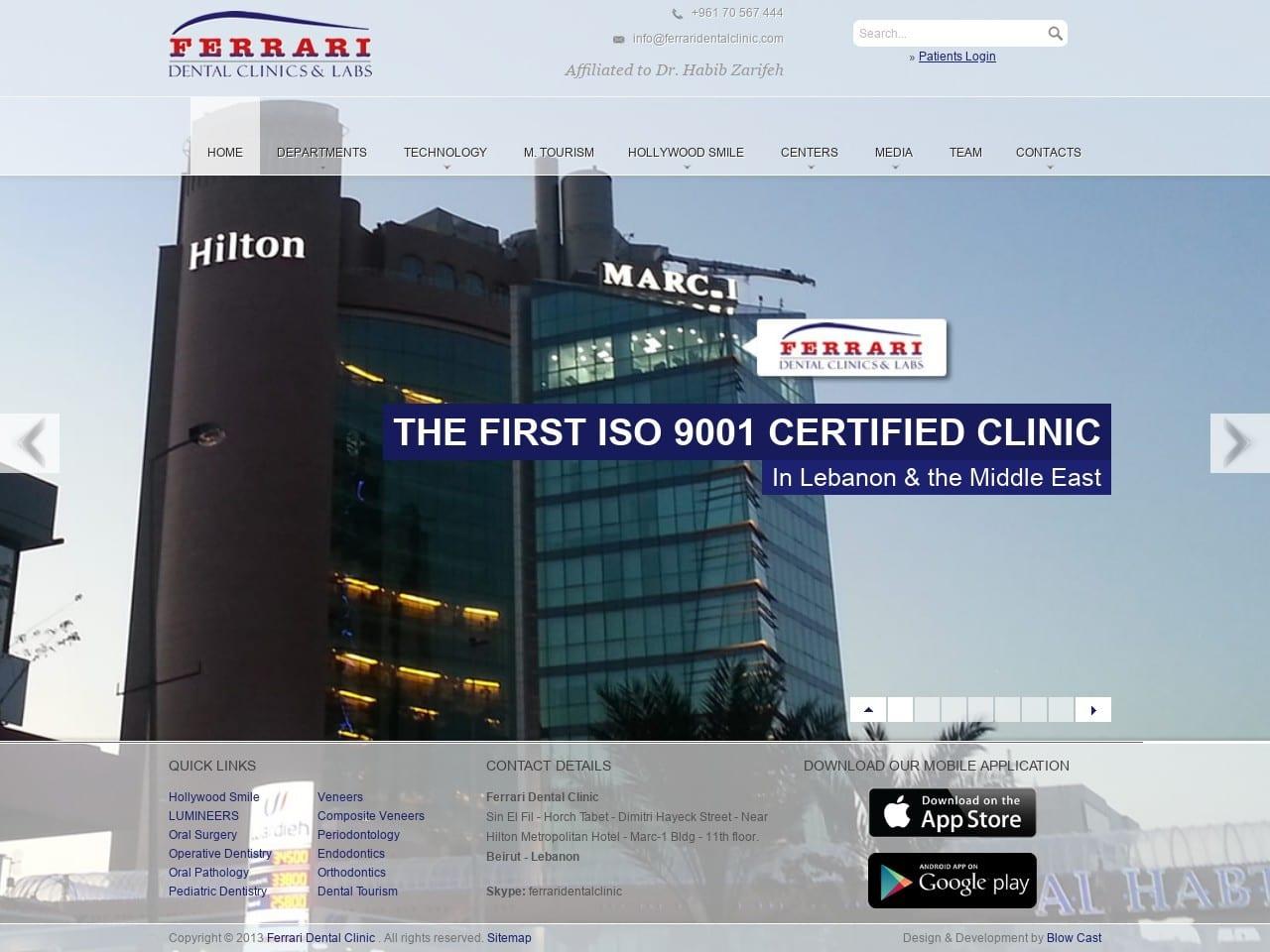 Ferrari Dental Clinic screenshot