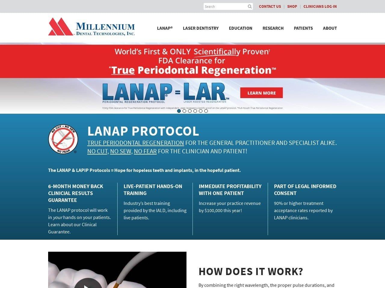 Millennium Dental Technologies screenshot