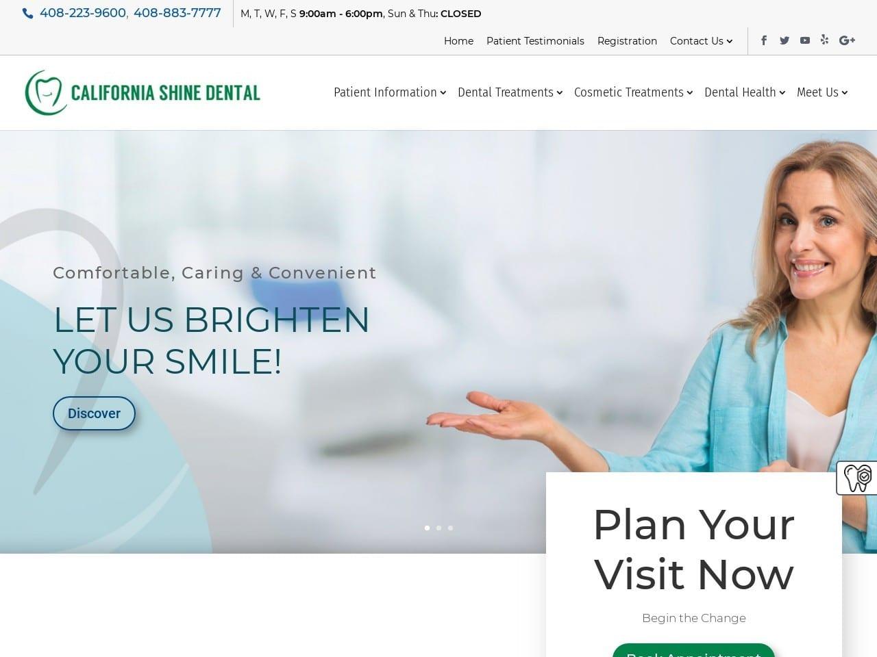 California Shine Dental screenshot