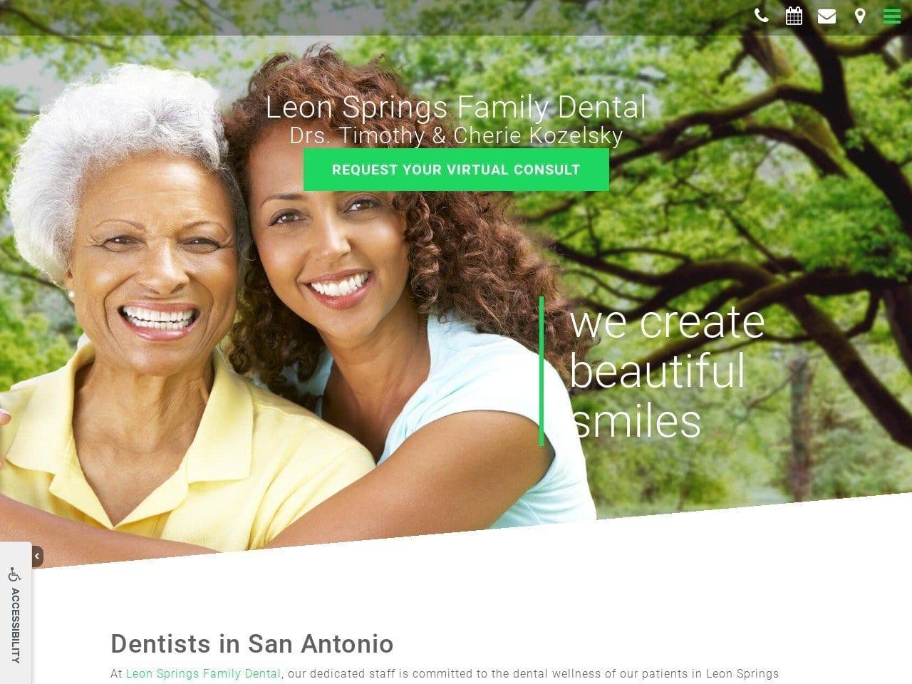 Leon Springs Family Dental screenshot