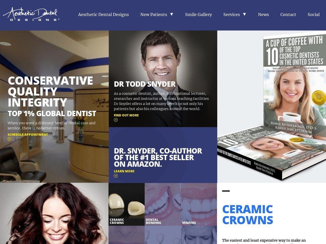 Aesthetic Dental Designs screenshot