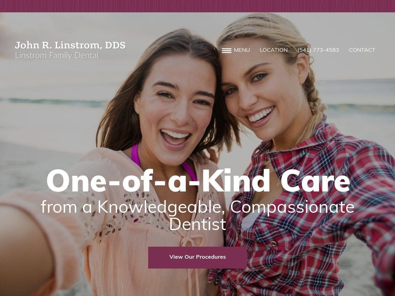 Linstrom Family Dental screenshot