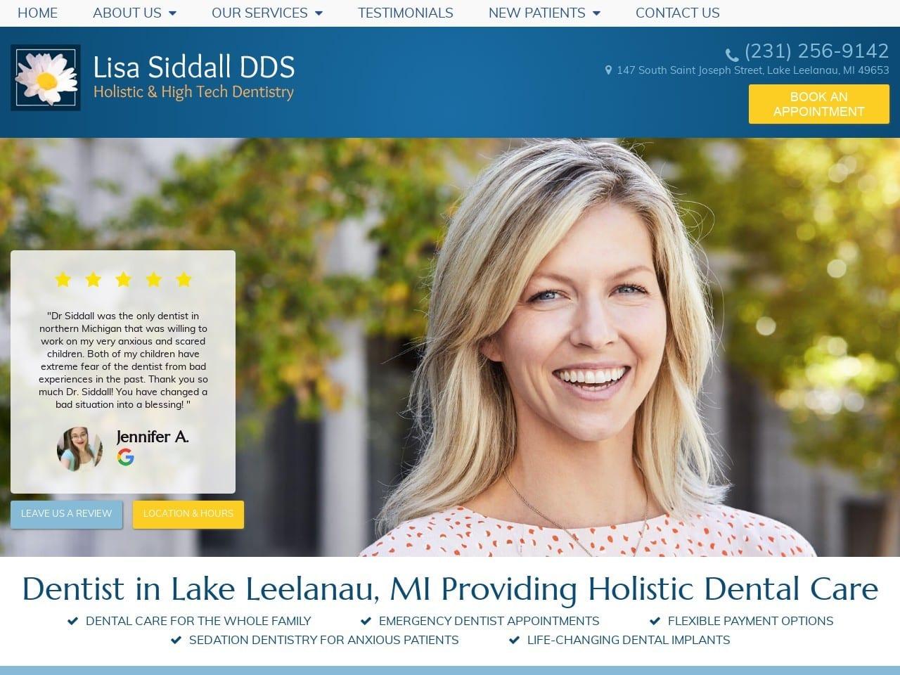 Lisa Siddall DDS screenshot