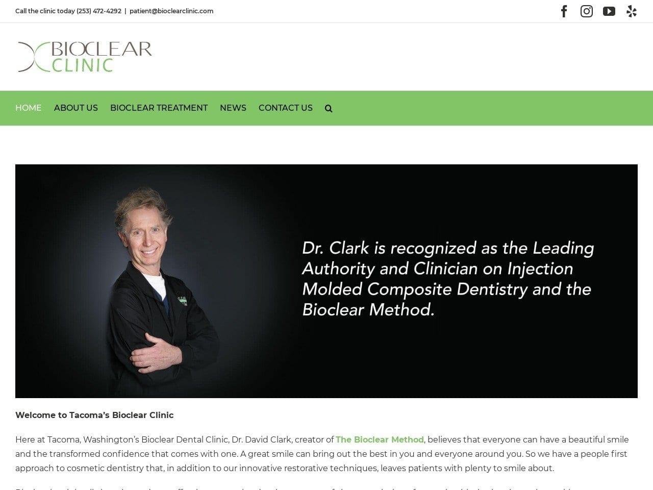 Clark Dental Group screenshot