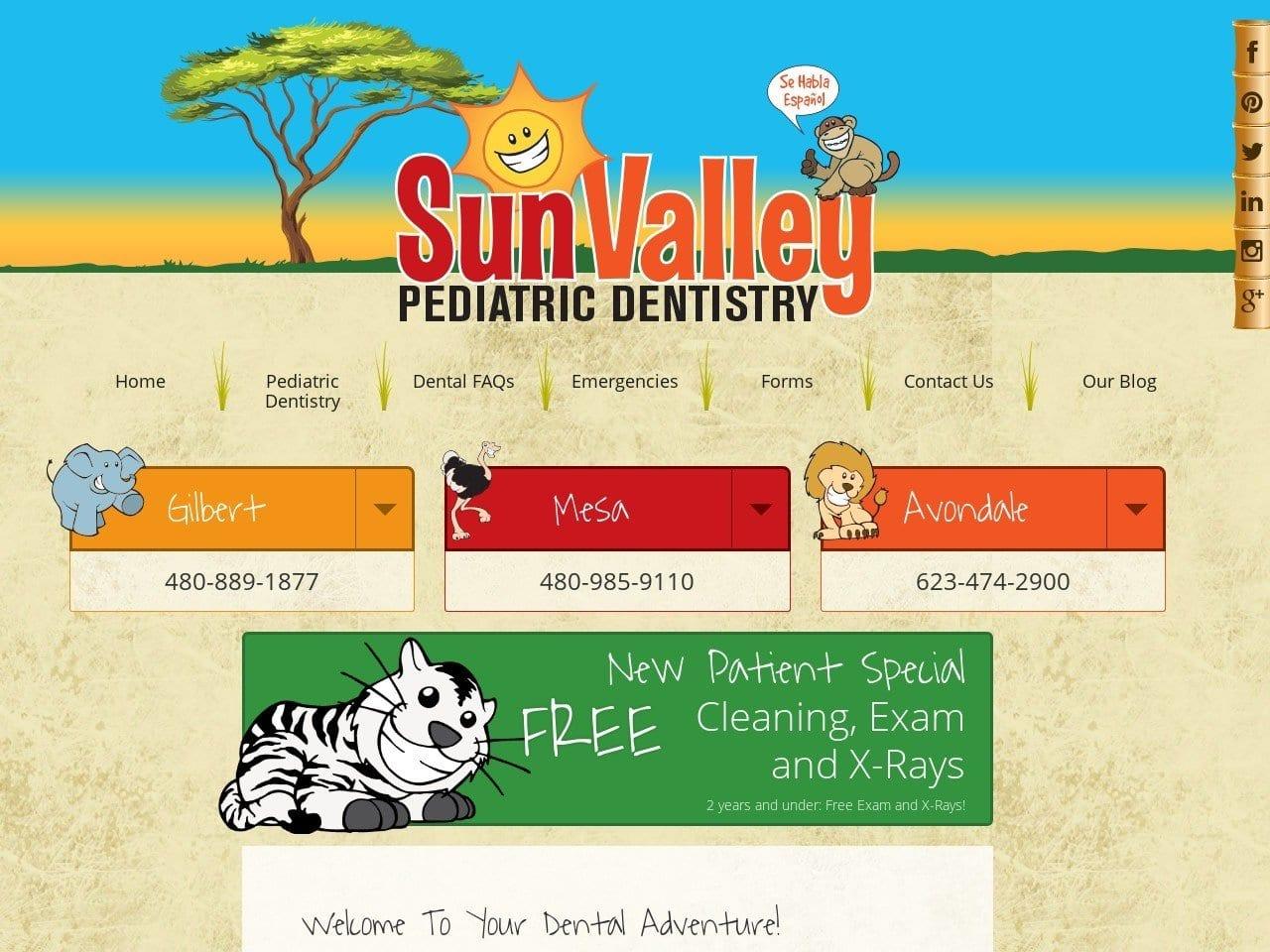 Sun Valley Pediatric Dentistry screenshot