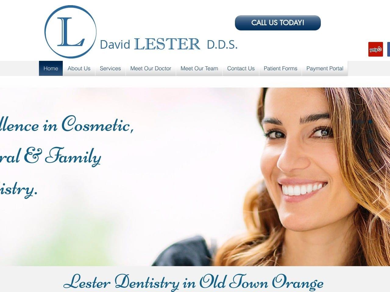 Lester David G DDS screenshot