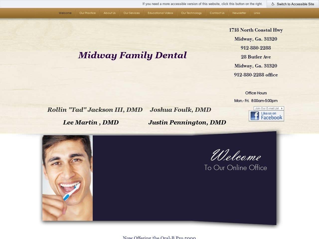 Midway Family Dental screenshot