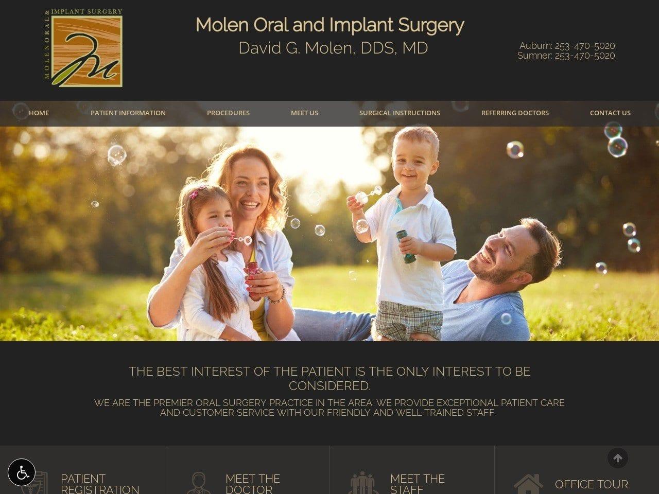 Molen Oral & Facial Surgery screenshot