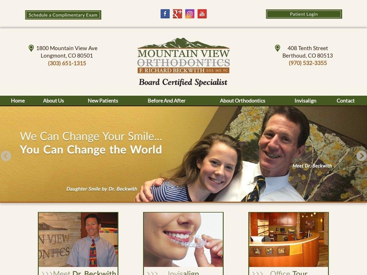 Mountain View Orthodontics screenshot