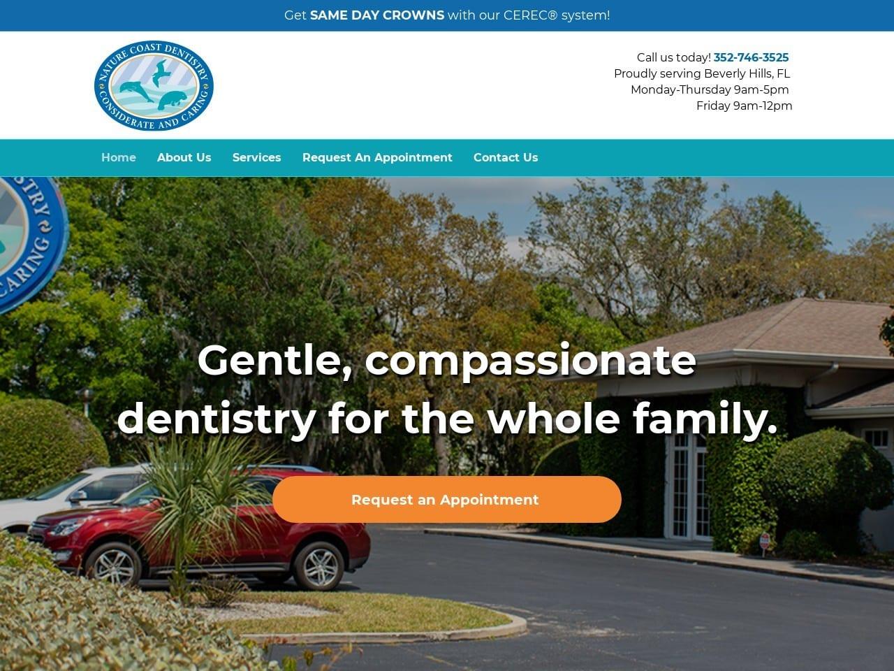 Nature Coast Dentistry screenshot