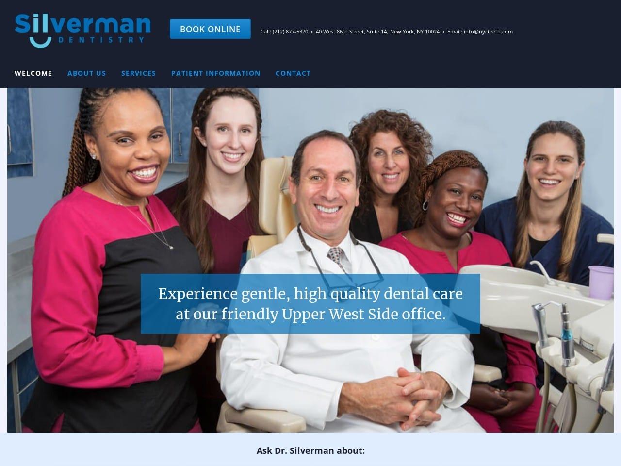 Dr. Keith Silverman D.M.D. screenshot